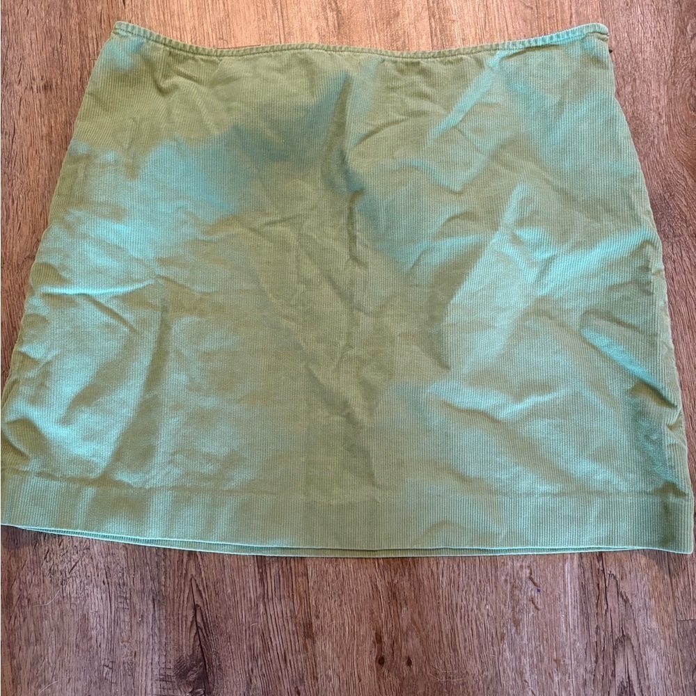 J. Crew Factory green corduroy